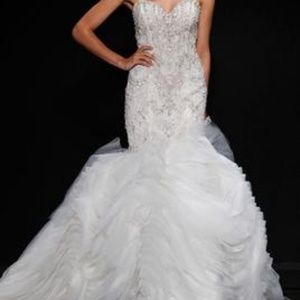 Lazaro wedding dress #3400